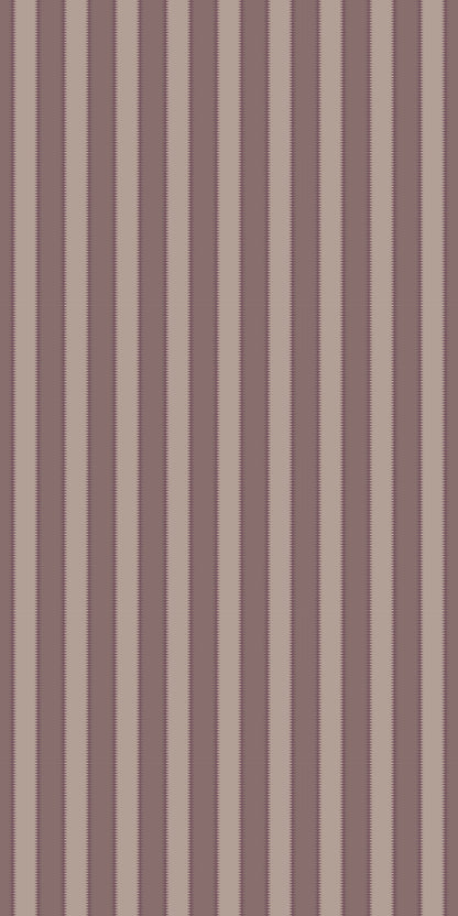Image of Wilder Stripe in Mauve Mist Wallpaper