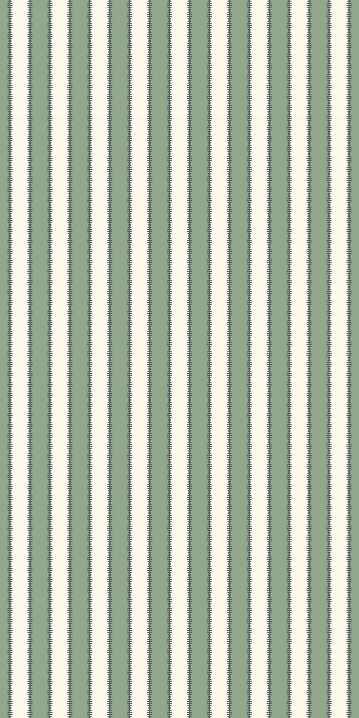 Image of Wilder Stripe in Moss Wallpaper