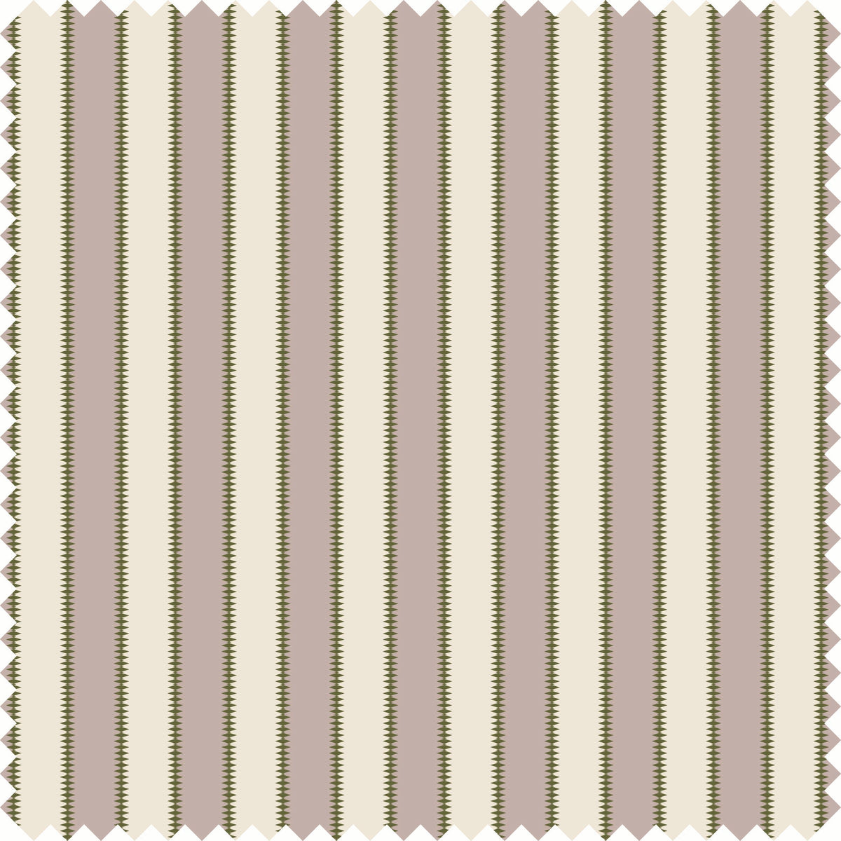 Wilder Stripe Fabric Fav in Mauve/Green