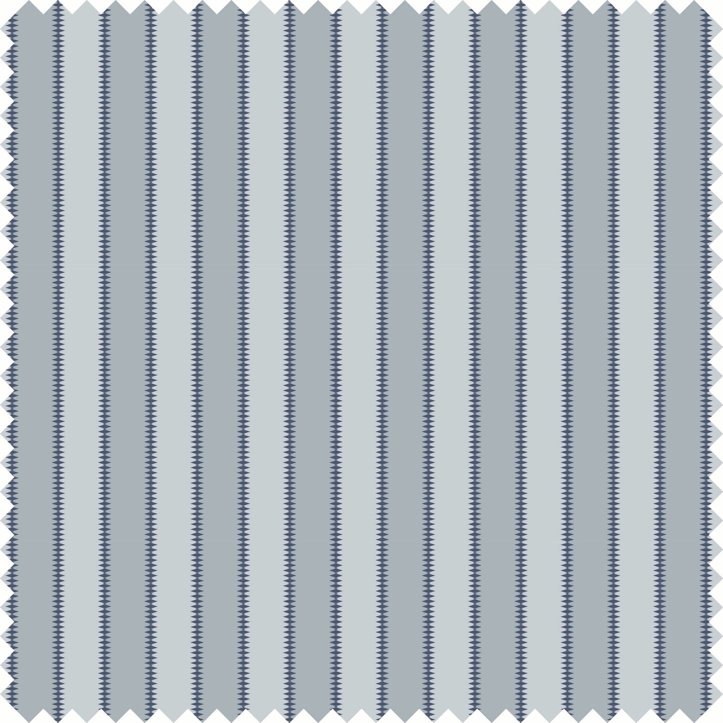 Wilder Stripe Sheer Fabric in Powder Blue