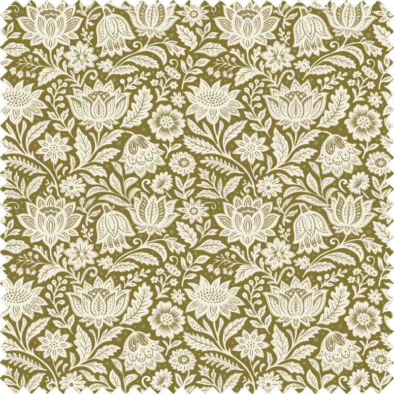 Wildwood Fabric in Moss color
