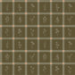 Woven Wildflower Wallpaper in Dark Green