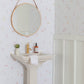 Image of Birds of a Feather in Pink and White wallpaper