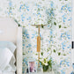 Image of Delphinium in Blue Wallpaper