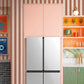 Image of Tide Stripe in Terracotta Wallpaper