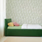 Image of Smitten Kitten in Grass Wallpaper