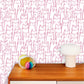Image of Smitten Kitten in Lavender Wallpaper