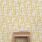 Image of Smitten Kitten in Marigold Wallpaper
