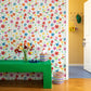 Image of Childhood Floral in Passion Wallpaper