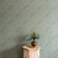 Image of Lace in Sage Wallpaper