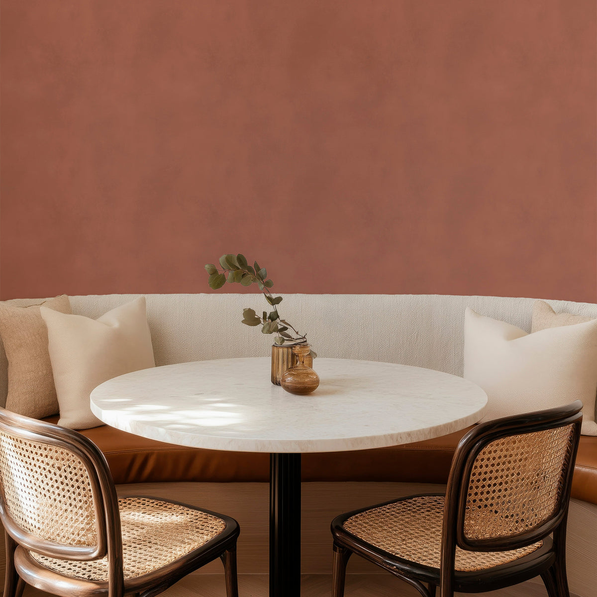 Image of Saltwind in Terracotta Wallpaper