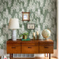 Image of Pacific Northwest in Green Wallpaper