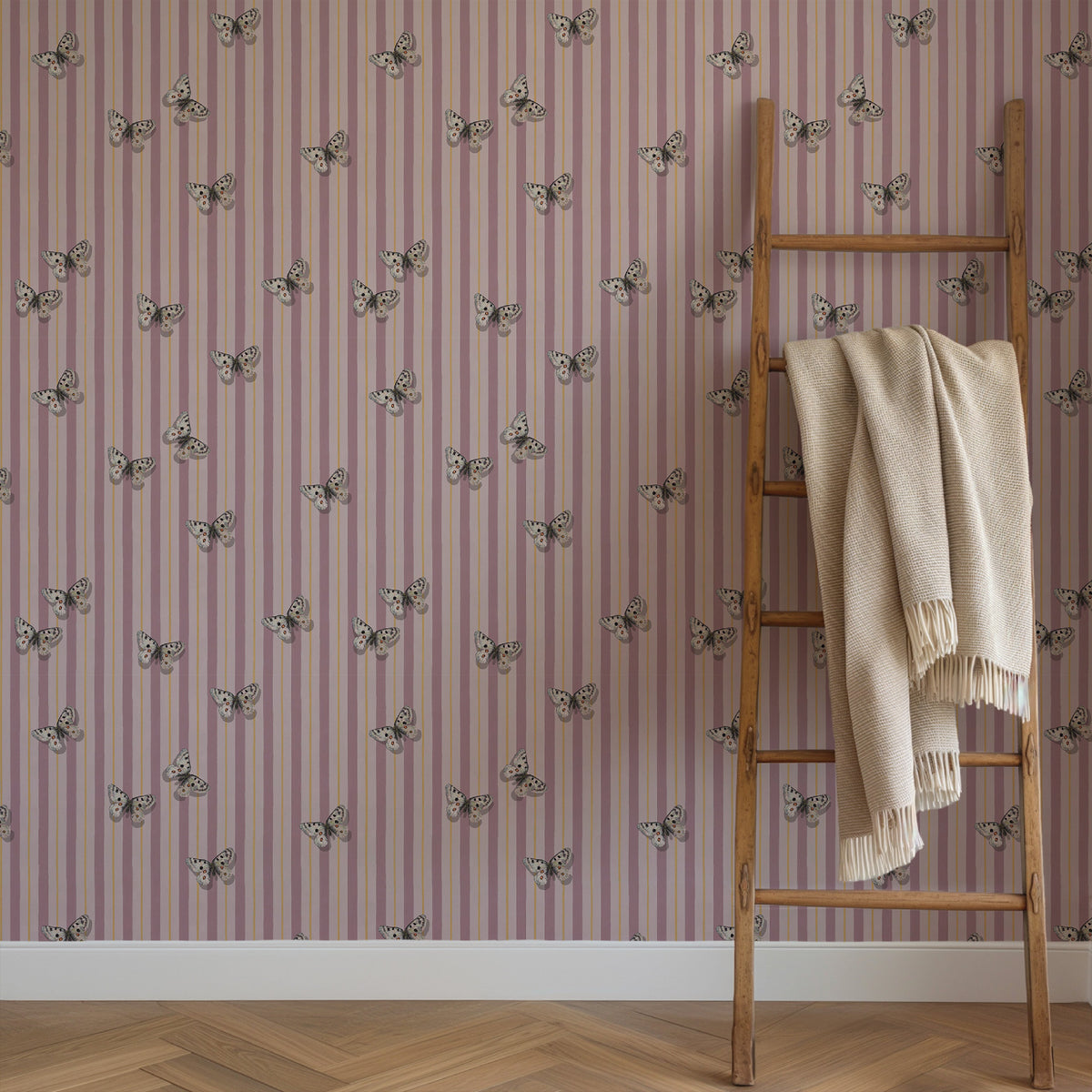Image of Mountain Apollo in Pink Wallpaper