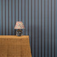 Image of Wilder Stripe in Lake Wallpaper
