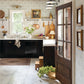 Image of Cosmo Block Print in White/Light Tan Wallpaper