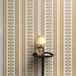 Image of Pickart Stripe in Canary Wallpaper