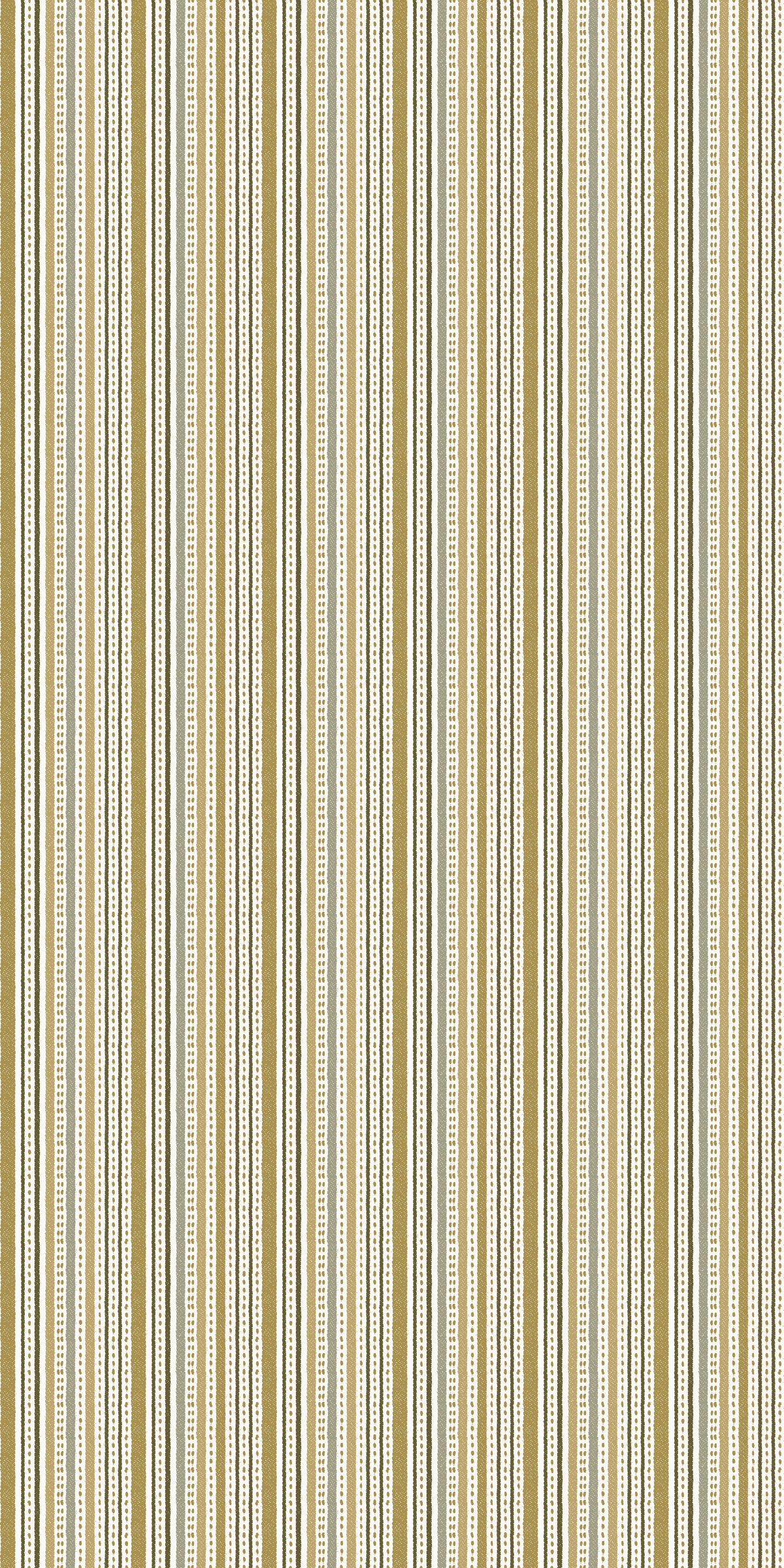 Image of Harbor Stripe in Multi Green Wallpaper