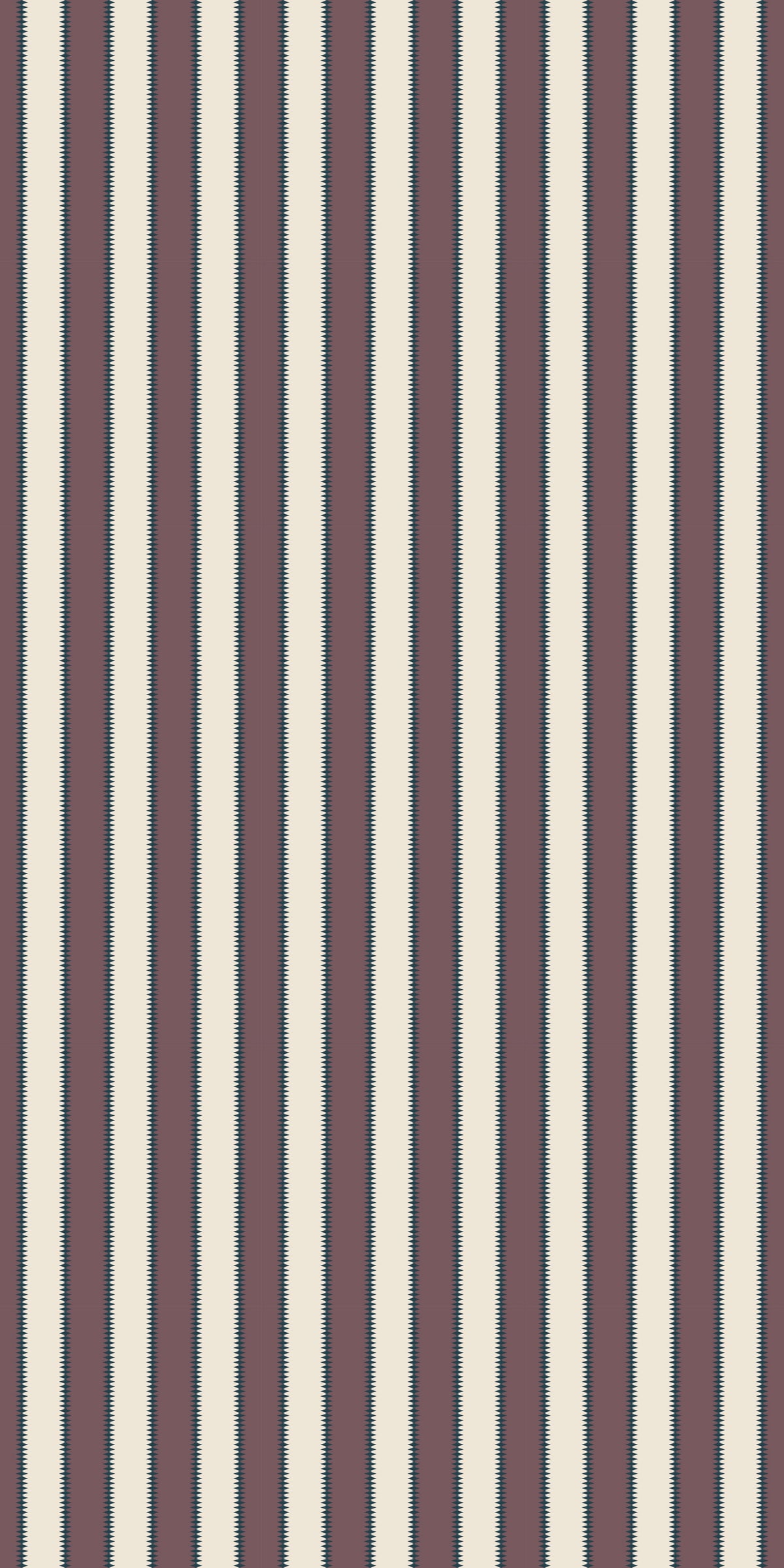 Image of Wilder Stripe in Mulbery/Blue Wallpaper
