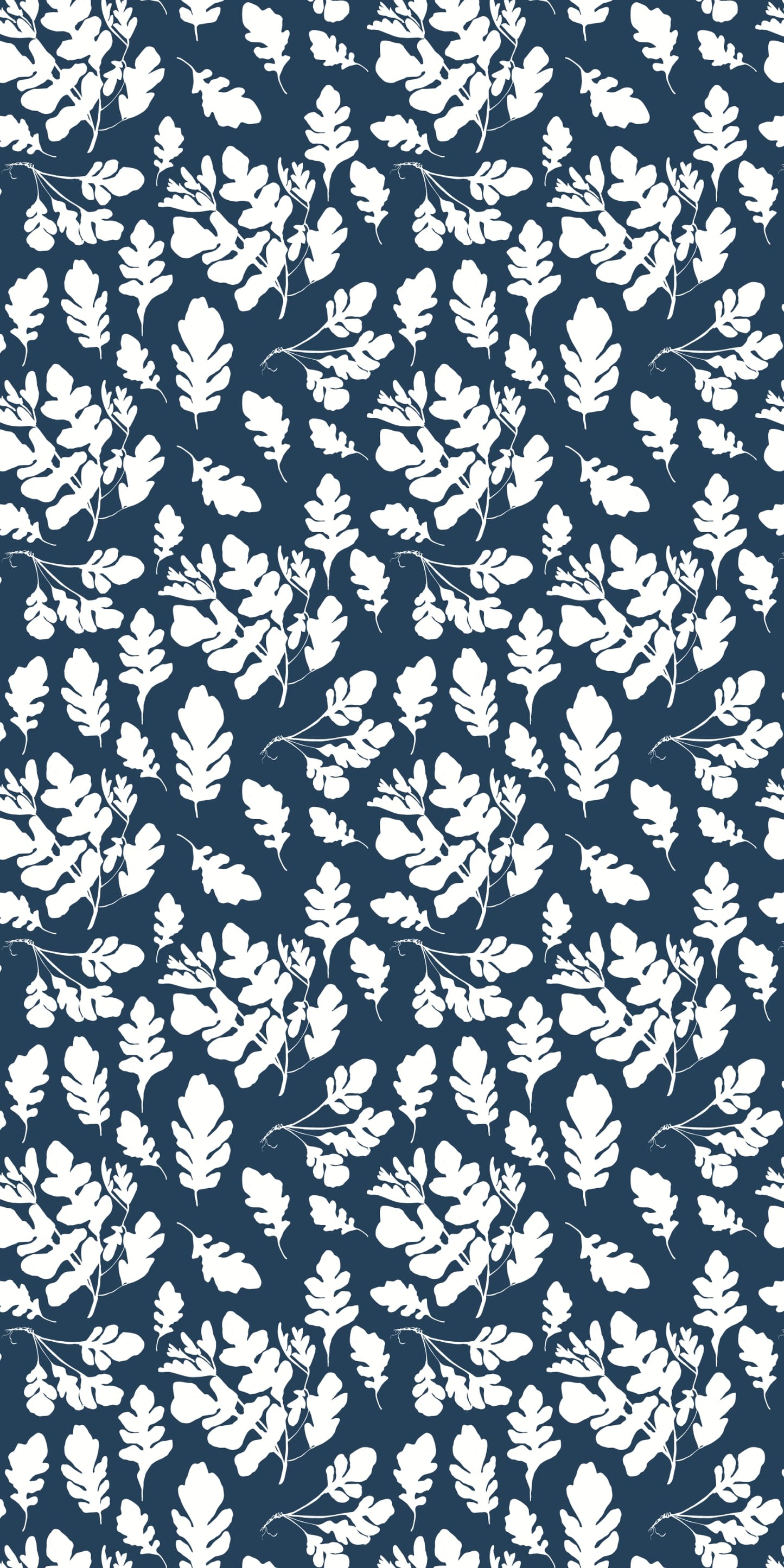 Image of Arugula in Denim Wallpaper