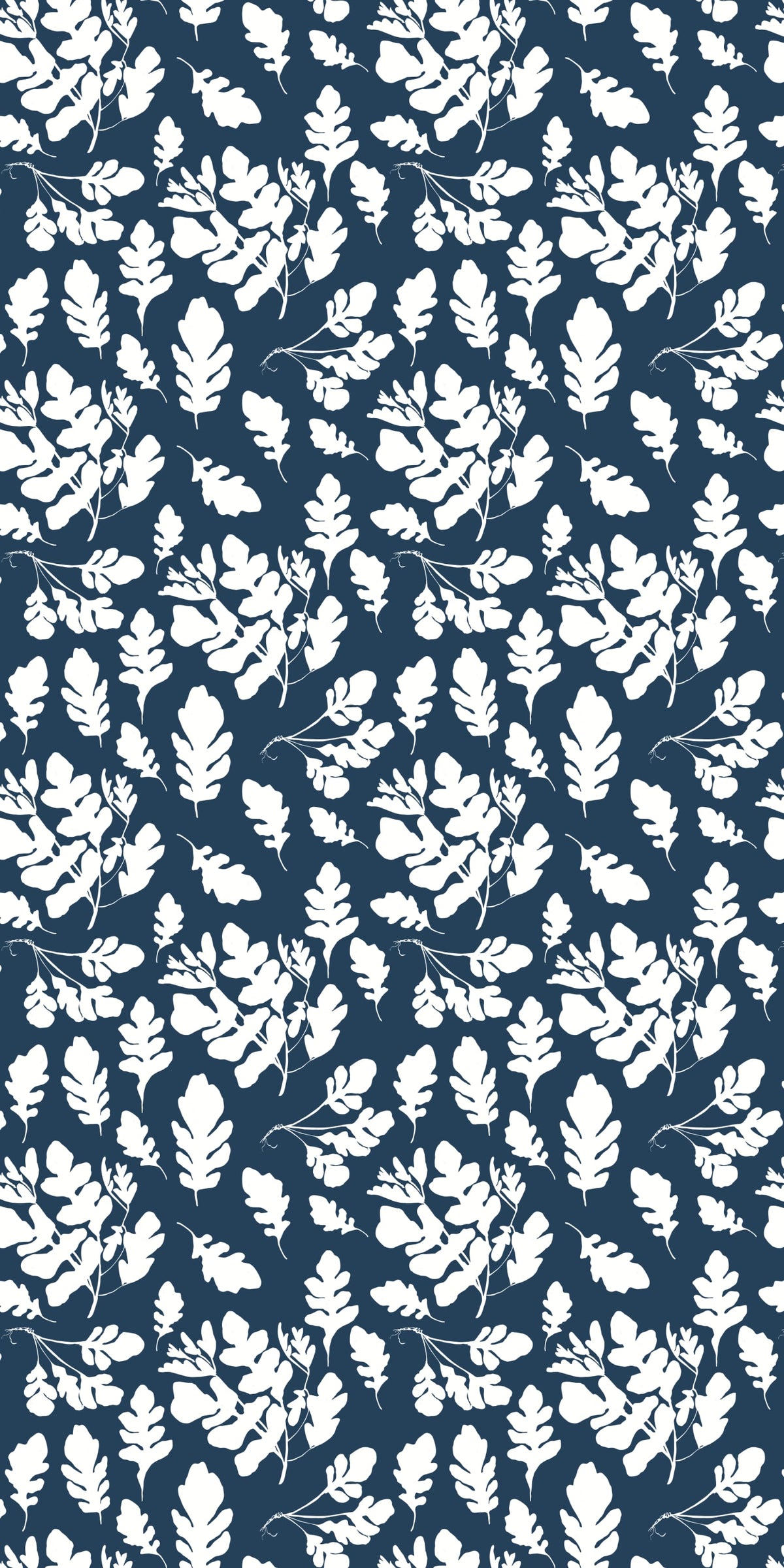 Image of Arugula in Denim Wallpaper