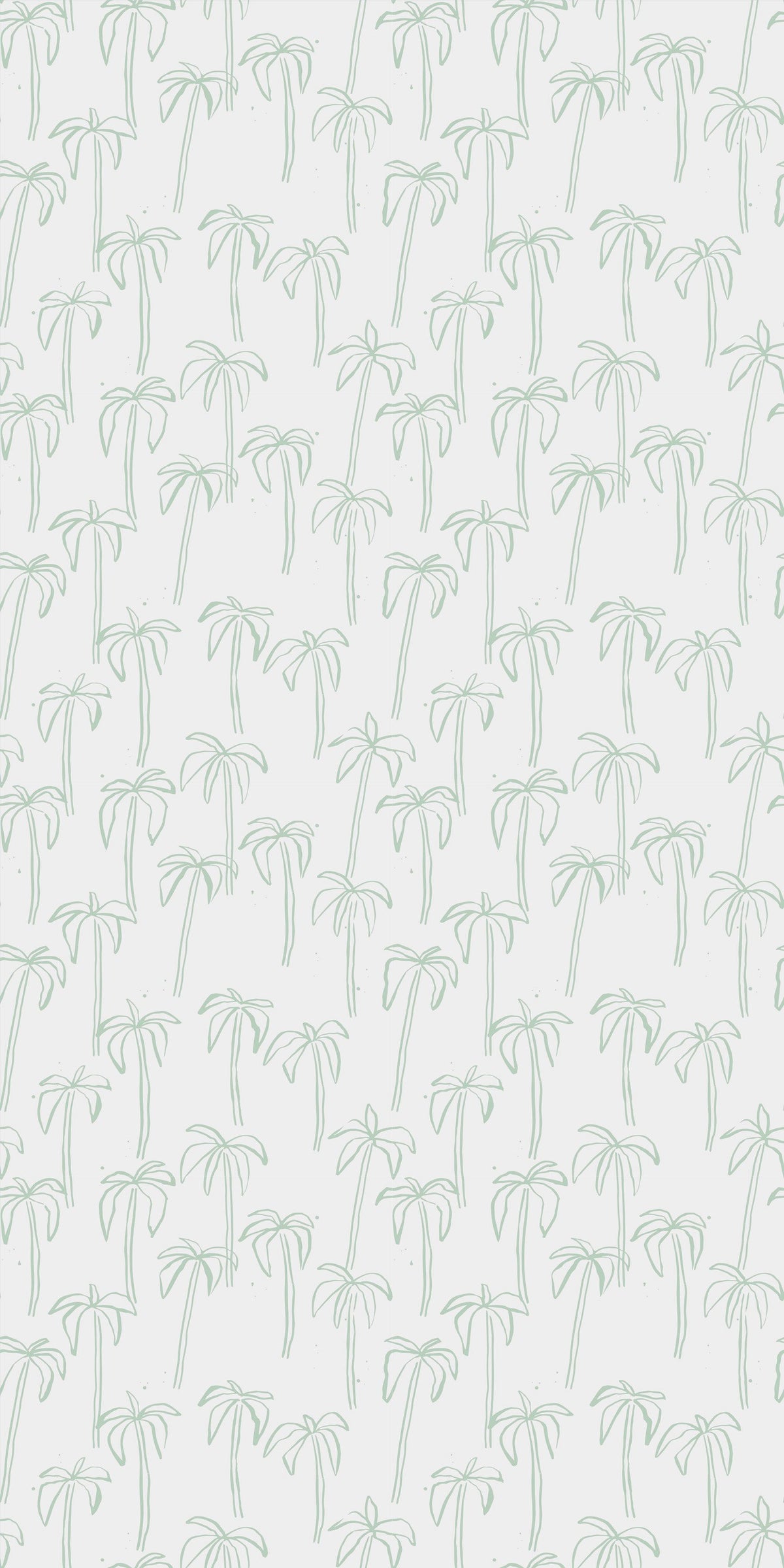 California Palm in Mint wallpaper.
