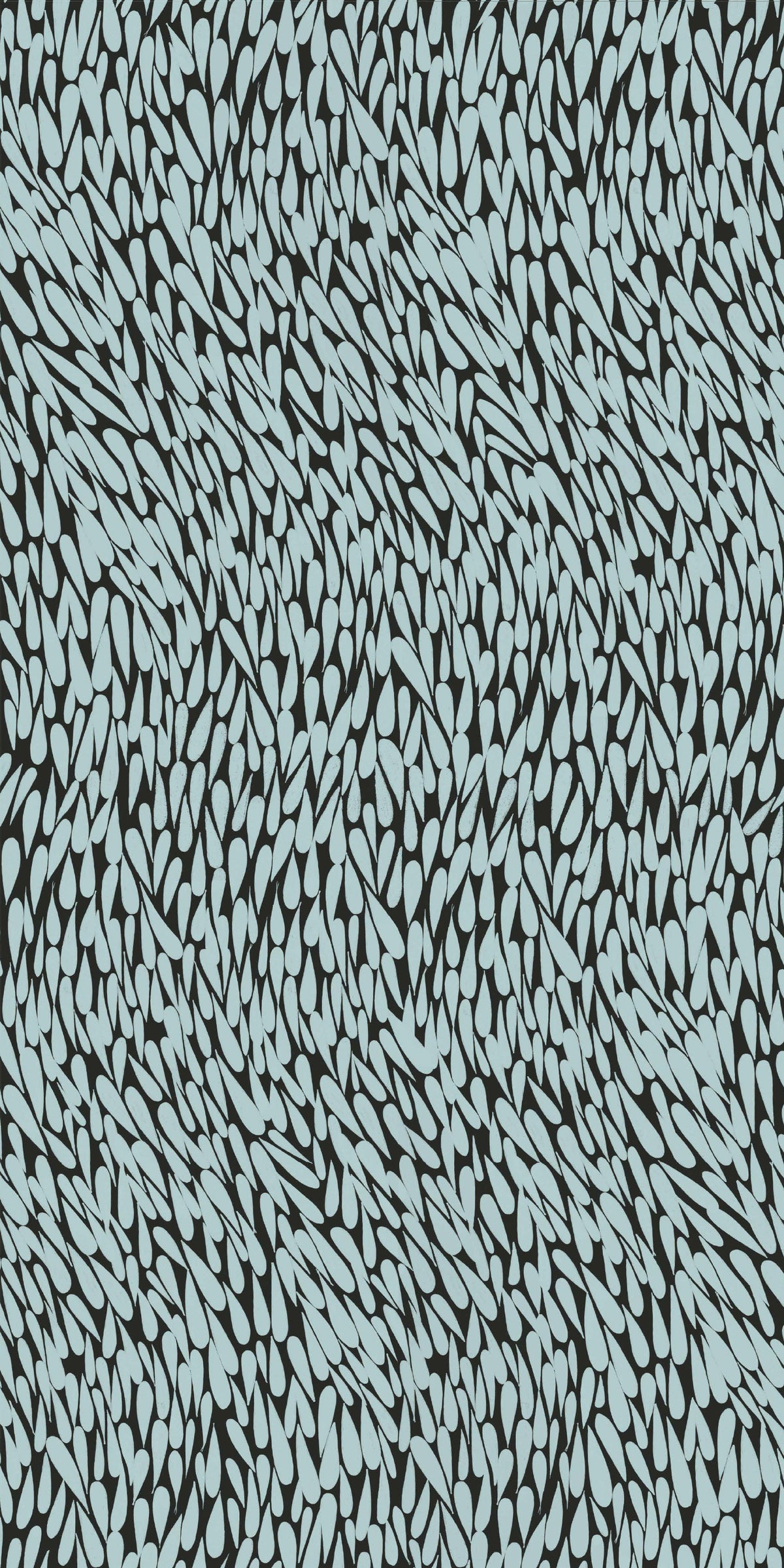 Image of Currents in Charcoal Wallpaper