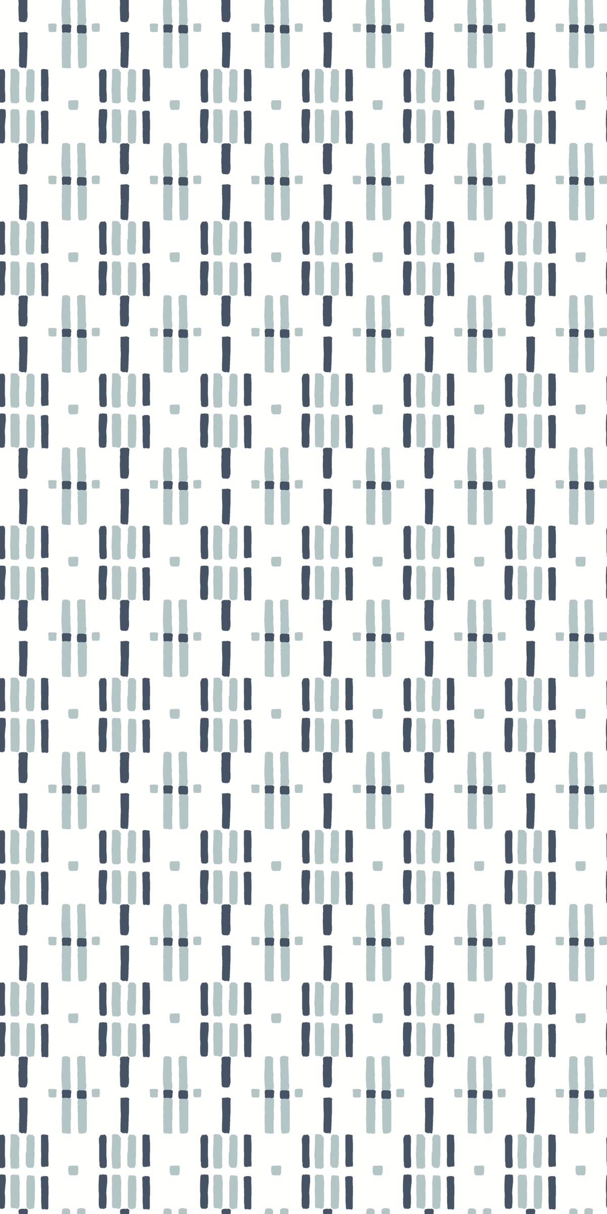 Image of Dot Dash in Blue Wallpaper