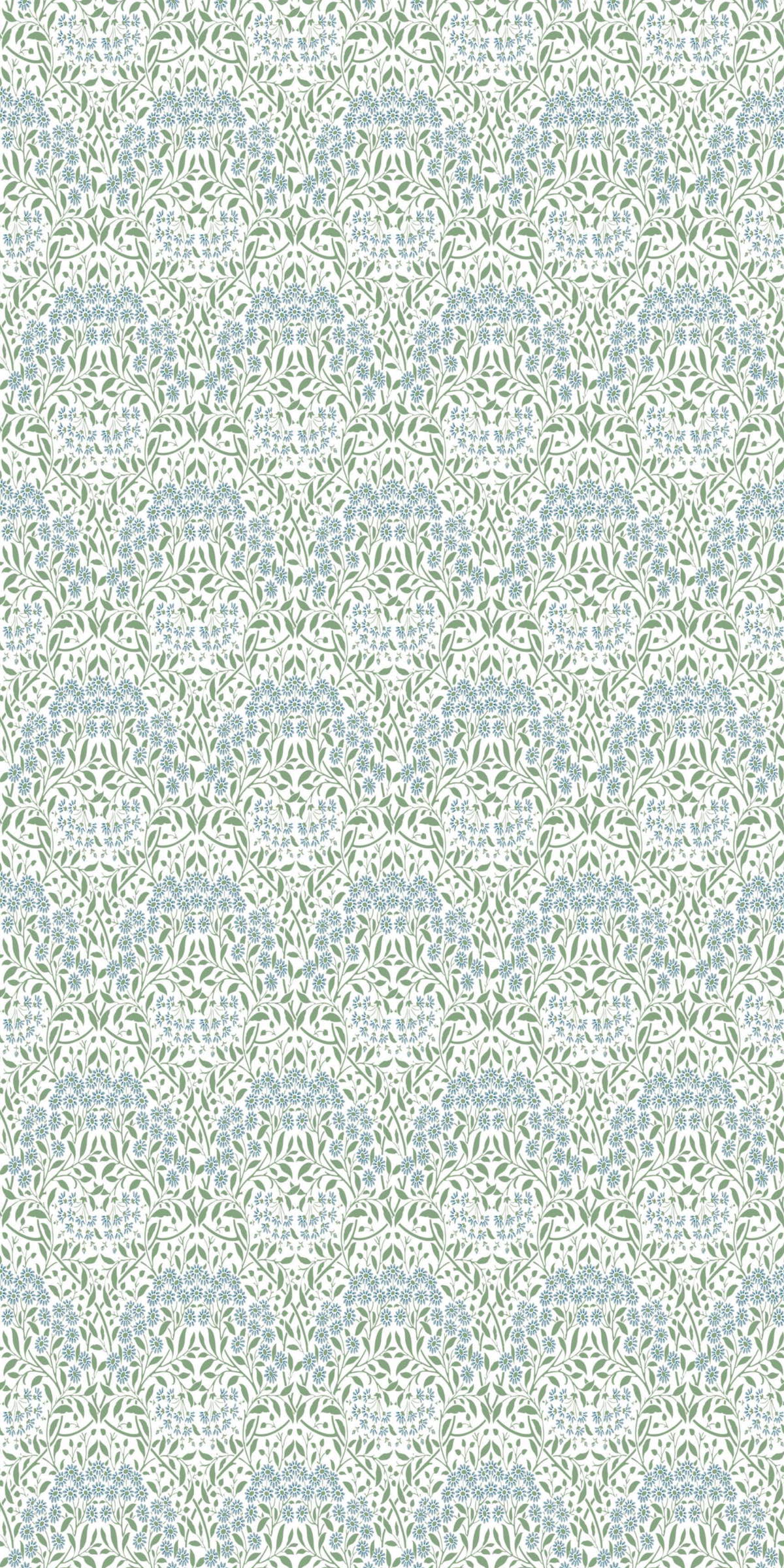Image of Floral Trellis in Multi wallpaper