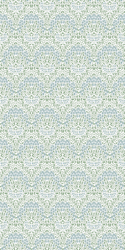 Image of Floral Trellis in Multi wallpaper