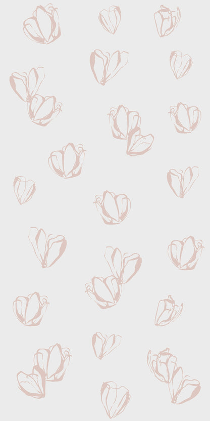 Image of Magnolias in Blush Wallpaper