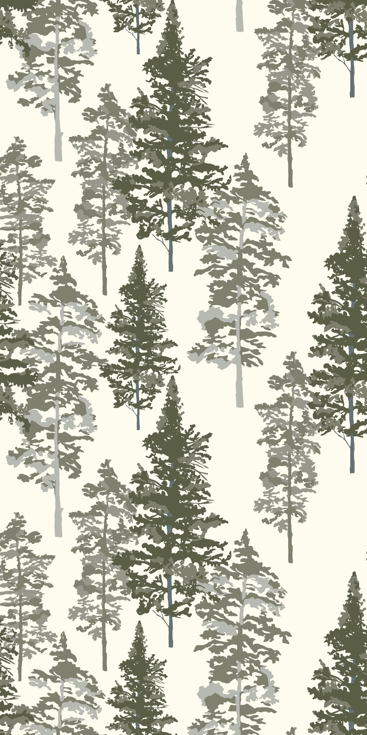 Image of Pacific Northwest in Green Wallpaper
