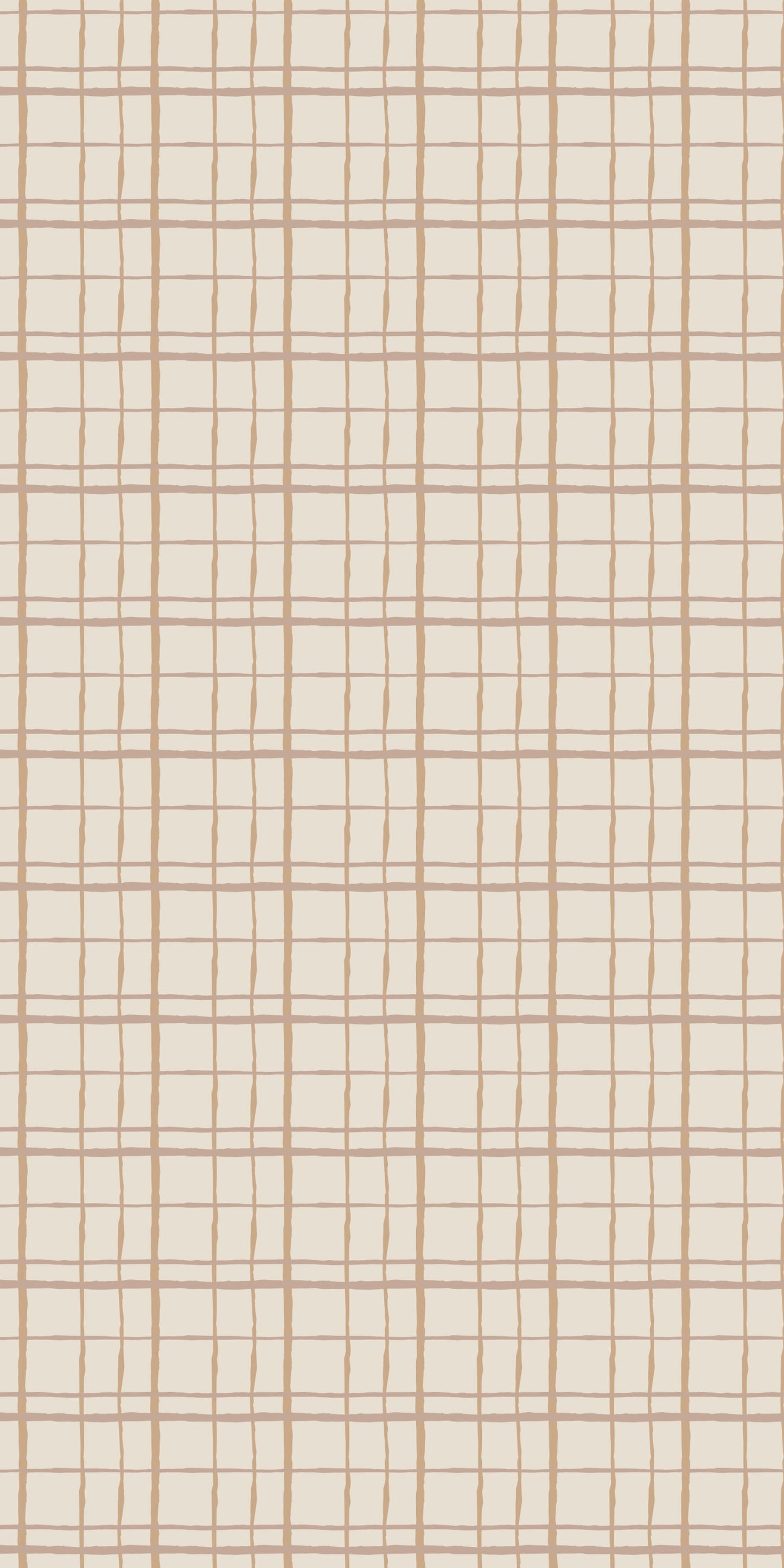 Image of Plaid in Mauve Wallpaper