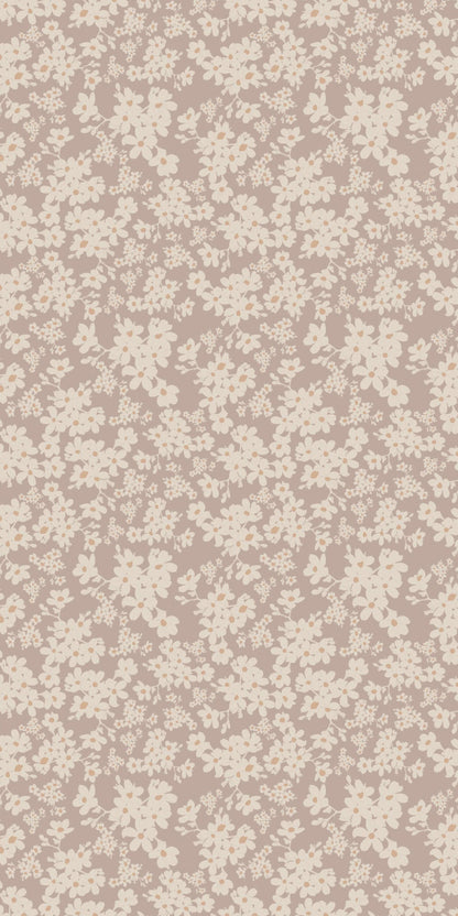 Image of Poppy in Mauve Wallpaper
