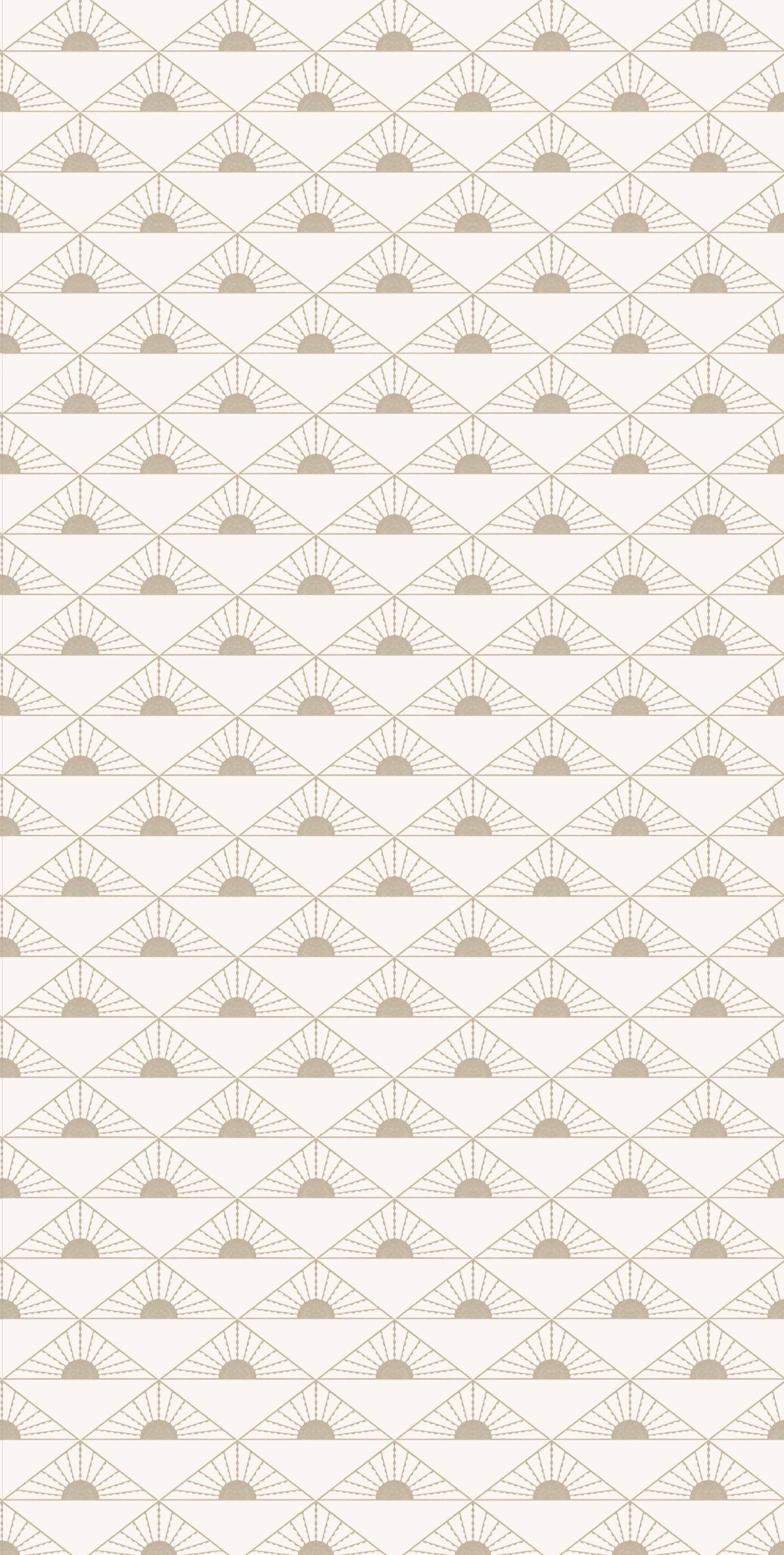 Image of Rising Sun in Champagne Wallpaper