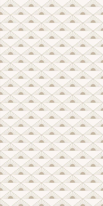 Image of Rising Sun in Champagne Wallpaper
