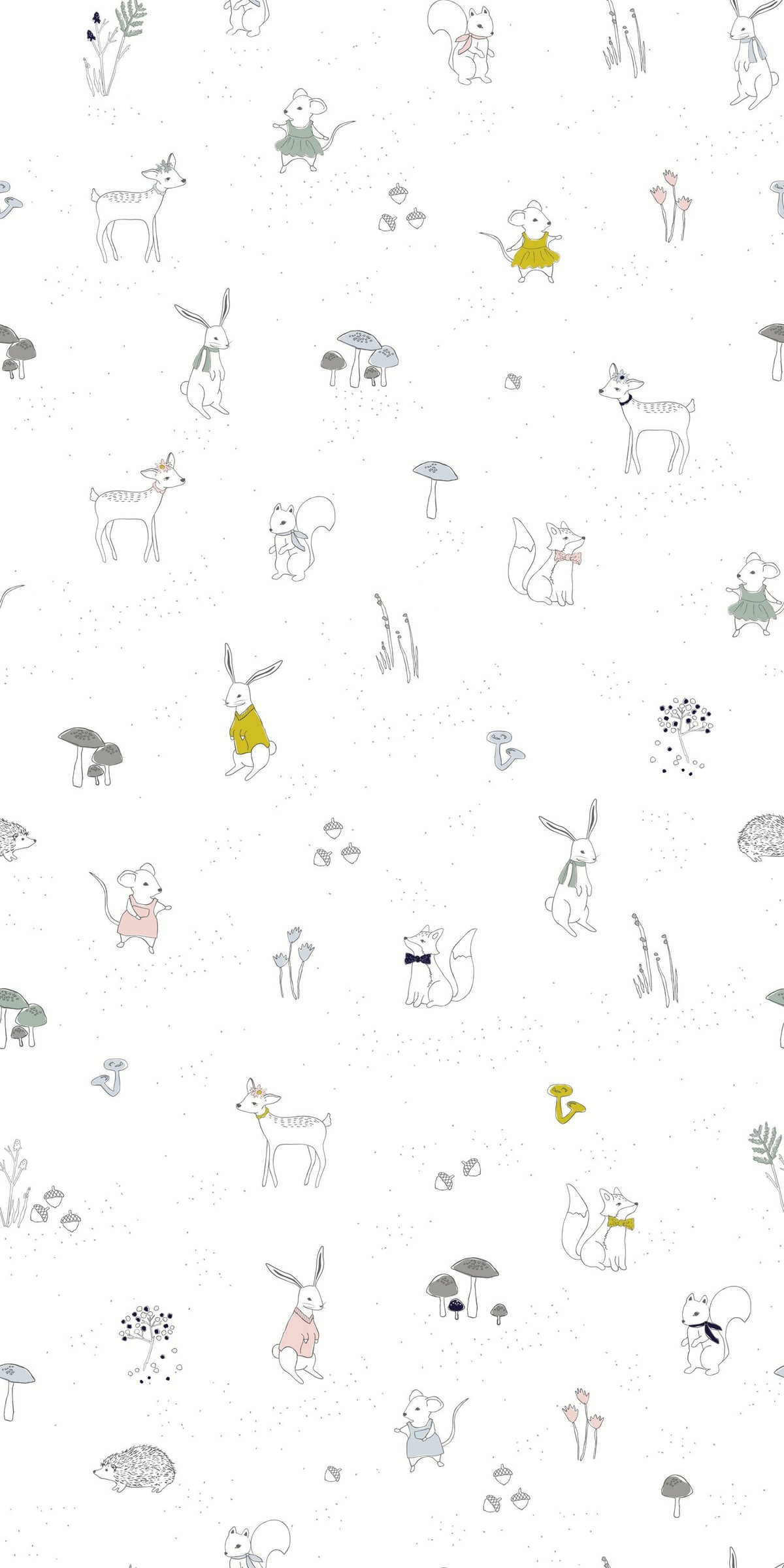 Image of Magical Forest in Multi wallpaper