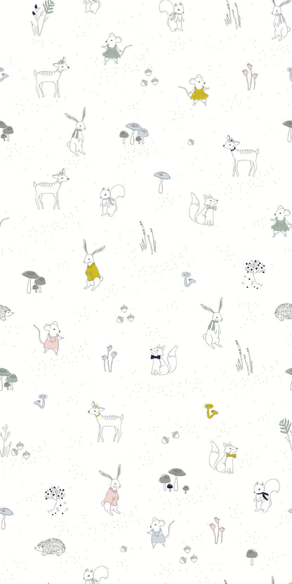 Image of Magical Forest in Multi wallpaper