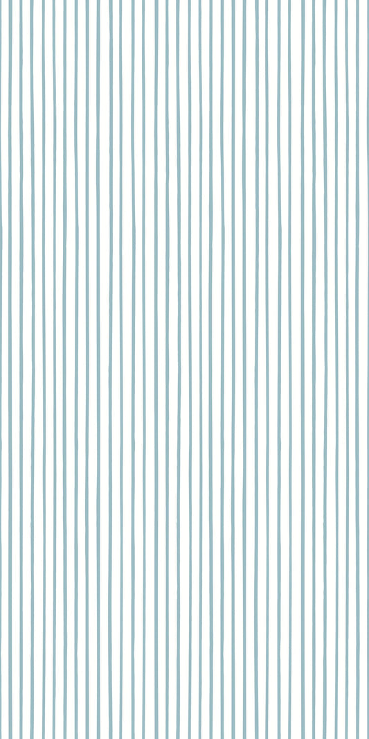 Image of Stripes Away in Light Blue wallpaper