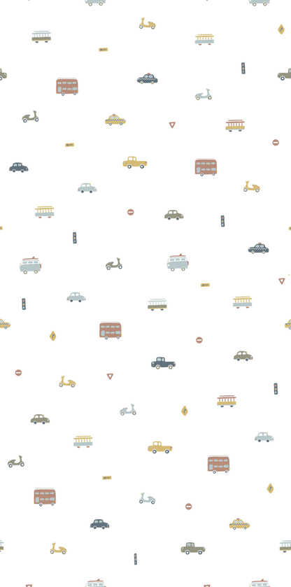 Image of Rush Hour in Multi wallpaper